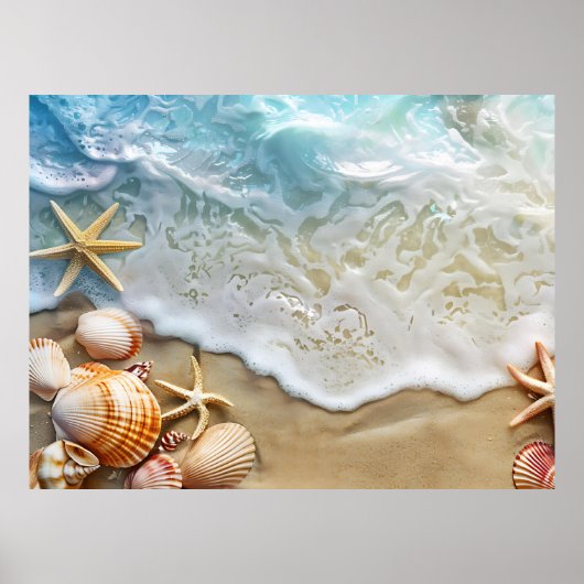 Sand und Meer Poster (Vorne)