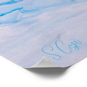 Sand und Meer Poster (Ecke)