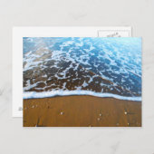 Sand und Meer Postkarte (Vorne/Hinten)