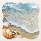 Sand und Meer Untersetzer (Vorderseite)