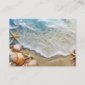 Sand und Meer Visitenkarte (Vorderseite)