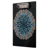 Sand- und Meeres-Mandala Klemmbrett (Links)
