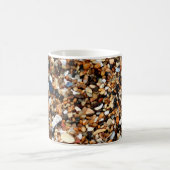 Sand und Muscheln Kaffeetasse (Mittel)