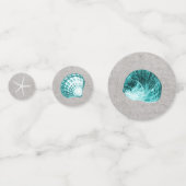 Sand und Muscheln Konfetti (Vorderseiten)