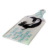 Sand- und Seemeerjungfrau-Schneidebrett Schneidebrett (Ecke)
