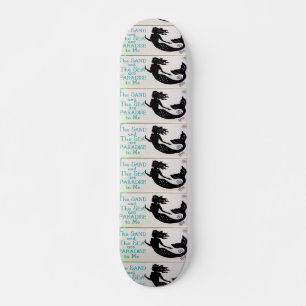 Sand- und Seemeerjungfrau-Skateboard Skateboard