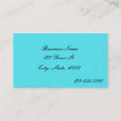 Sand- und Seemeerjungfrau-Visitenkarte 2 Visitenkarte (Rückseite)