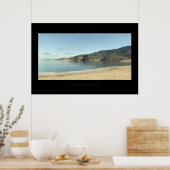Sand und Sonne Poster (Küche)