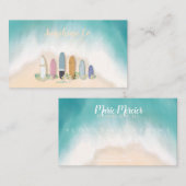 Sand und Sonnenschein Visitenkarte (Vorne/Hinten)