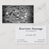 Sand-und Stein-Visitenkarten - Standard Visitenkarte (Vorne/Hinten)