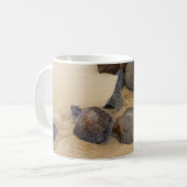 Sand und Steine Kaffeetasse (Vorderseite Links)