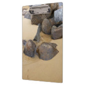 Sand und Steine Klemmbrett (Links)