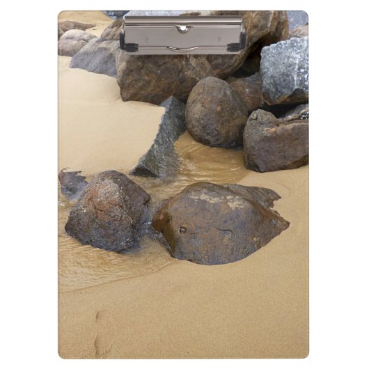 Sand und Steine Klemmbrett (Vorderseite)