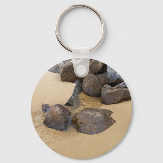 Sand und Steine Schlüsselanhänger (Vorderseite)