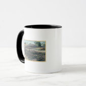 Sand Verbenas und Wüste Abend Primroses Tasse (Vorderseite Links)