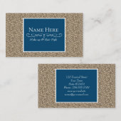 Sand Visitenkarte (Vorne/Hinten)