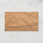 Sand Visitenkarte (Rückseite)