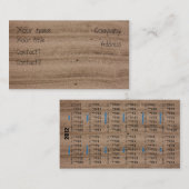 Sand-Visitenkarte Visitenkarte (Vorne/Hinten)