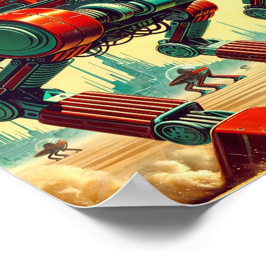 Sand Walker  Poster (Ecke)