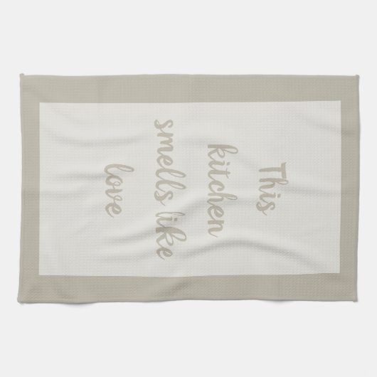 Sand - weiß geschirrtuch (Horizontal)