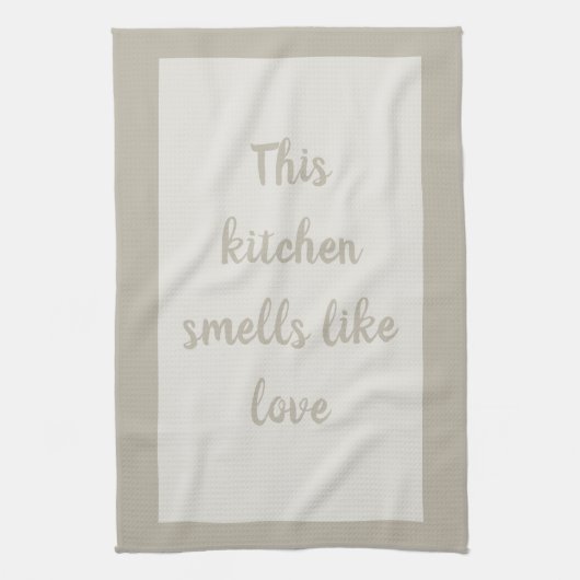 Sand - weiß geschirrtuch (Vertikal)