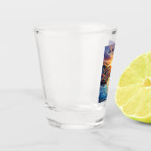 Sandakan Malaysia Schnapsglas (Links)