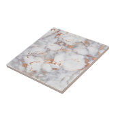 Sandakzente und Abstraktes Weißmuster Fliese (Seite)