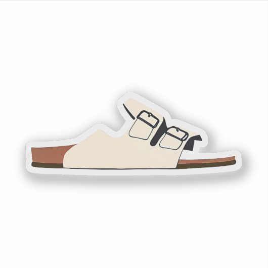 Sandal Aufkleber (Vorderseite)