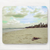 Sandalen am Tropical Beach Mousepad (Vorne)