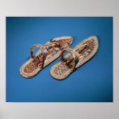 Sandalen, Grab von Tutankhamun, NeuKönigreich Poster (Vorne)