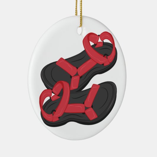 Sandalen Keramik Ornament (Rechts)