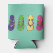 Sandalen Muster Dosenkühler (Vorderseite)