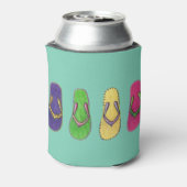 Sandalen Muster Dosenkühler (Kanne Rückseite)