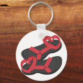 Sandalen Schlüsselanhänger (Vorderseite)