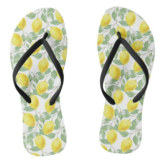 Sandalen Zitrone. (Fußbett)