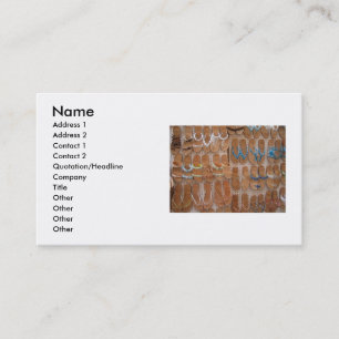 Sandals Business Card Visitenkarte
