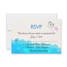Sandals Wedding RSVP