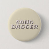 Sandbagger-Creme Button (Vorderseite)