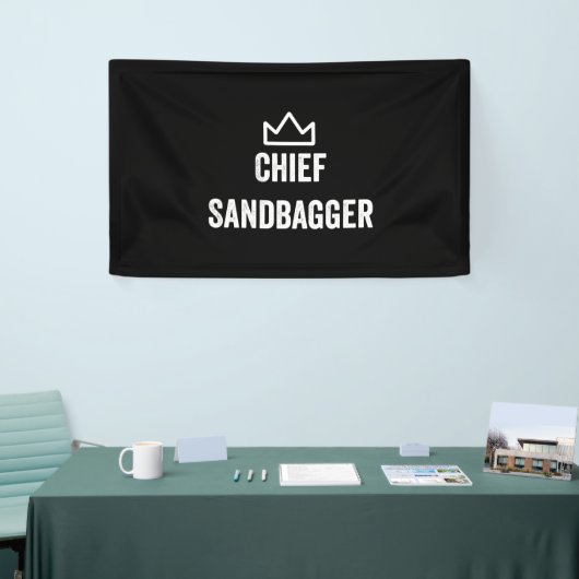 Sandbagger Golf Meme Bjj Schach Sandbag Banner (Messeveranstaltung)