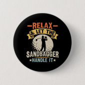 Sandbagger Golf Sandbagger Button (Vorderseite)