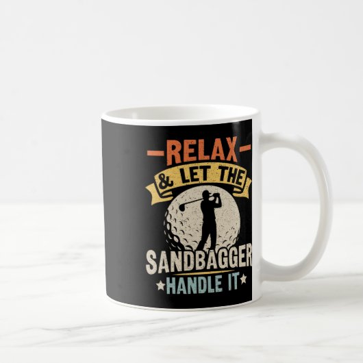 Sandbagger Golf Sandbagger Kaffeetasse (Rechts)