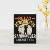 Sandbagger Golf Sandbagger Karte (Gelbe Blume)