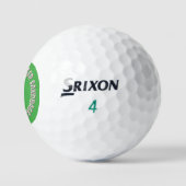 Sandbagger green Srixon Soft Feel Golf Bälle 3 pk (Logo)