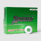 Sandbagger Green Srixon Soft Feel Golfbälle 12 Stk (Verpackung)