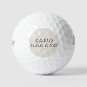 Sandbagger Srixon Soft Feel Golfbälle 12 Stk. (Vorderseite)