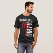 Sandbahn, die Kleid läuft T-Shirt (Vorne ganz)