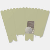 Sandballplatz, Vintage Hochzeit am Strand Geschenkschachtel (Ungeklappt)