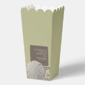 Sandballplatz, Vintage Hochzeit am Strand Geschenkschachtel (Vorderseite)