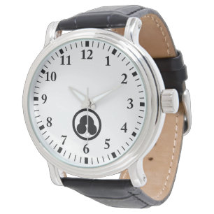 Sandbank im Kreis Armbanduhr