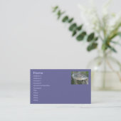 Sandbank Mushroom Business Cards Visitenkarte (Stehend Vorderseite)